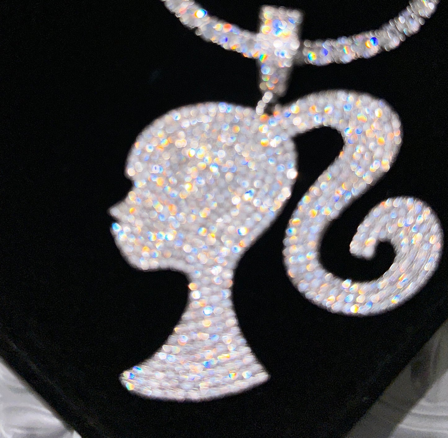 BARB- Barbie pendant