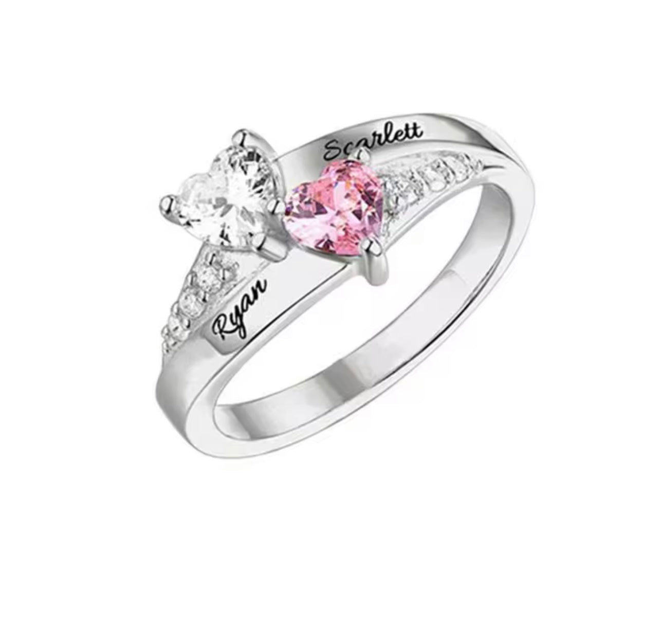 BIRTHSTONE- 26mm Personalized birthstone ring
