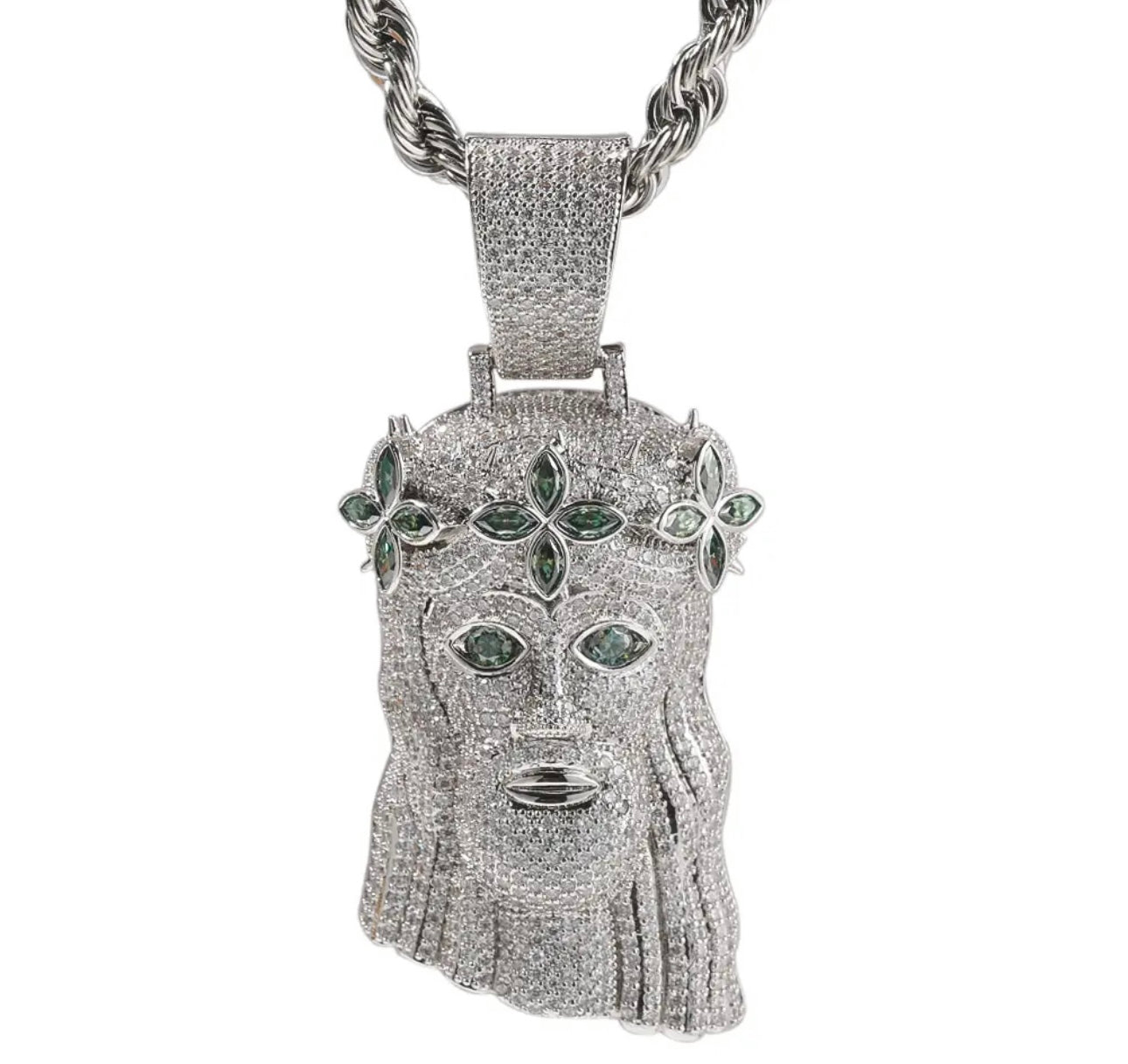 ZEUS 2.0- 8.3 cm Jesus piece pendant