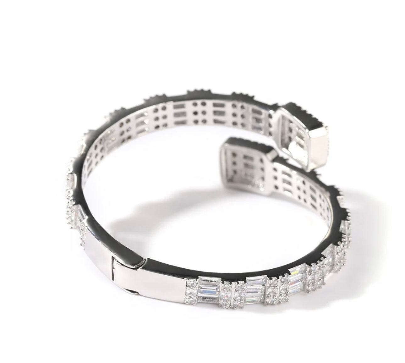 D SQUARED- 7.1 mm Square bangle bracelet