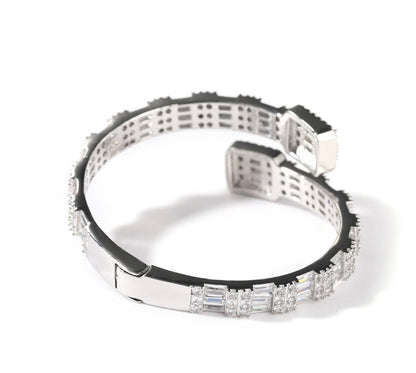 D SQUARED- 7.1 mm Square bangle bracelet