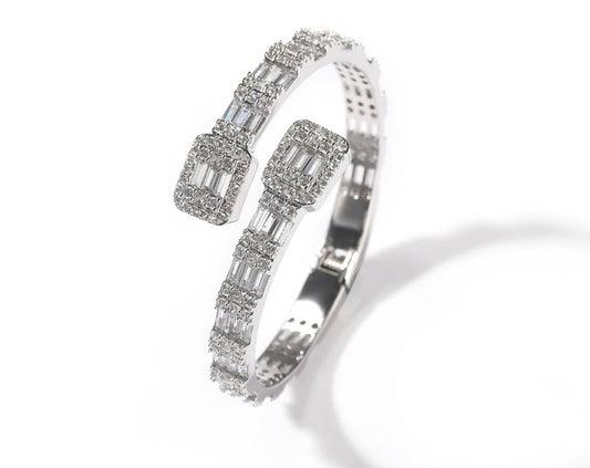 D SQUARED- 7.1 mm Square bangle bracelet