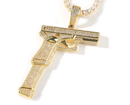 EXTENDO- 9.1 cm Gun/ pistol pendant