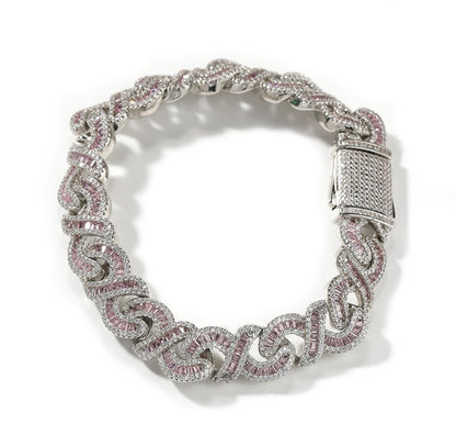 LOOT BRACELET - 12 mm Infinity link Cuban bracelet