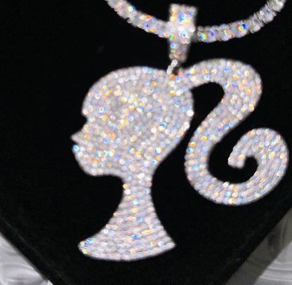 BARB- Barbie pendant