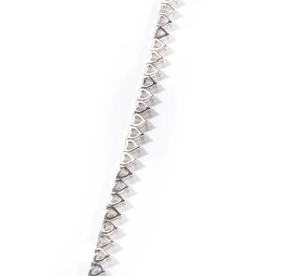 GET MONEY- 7 mm Heart tennis chain
