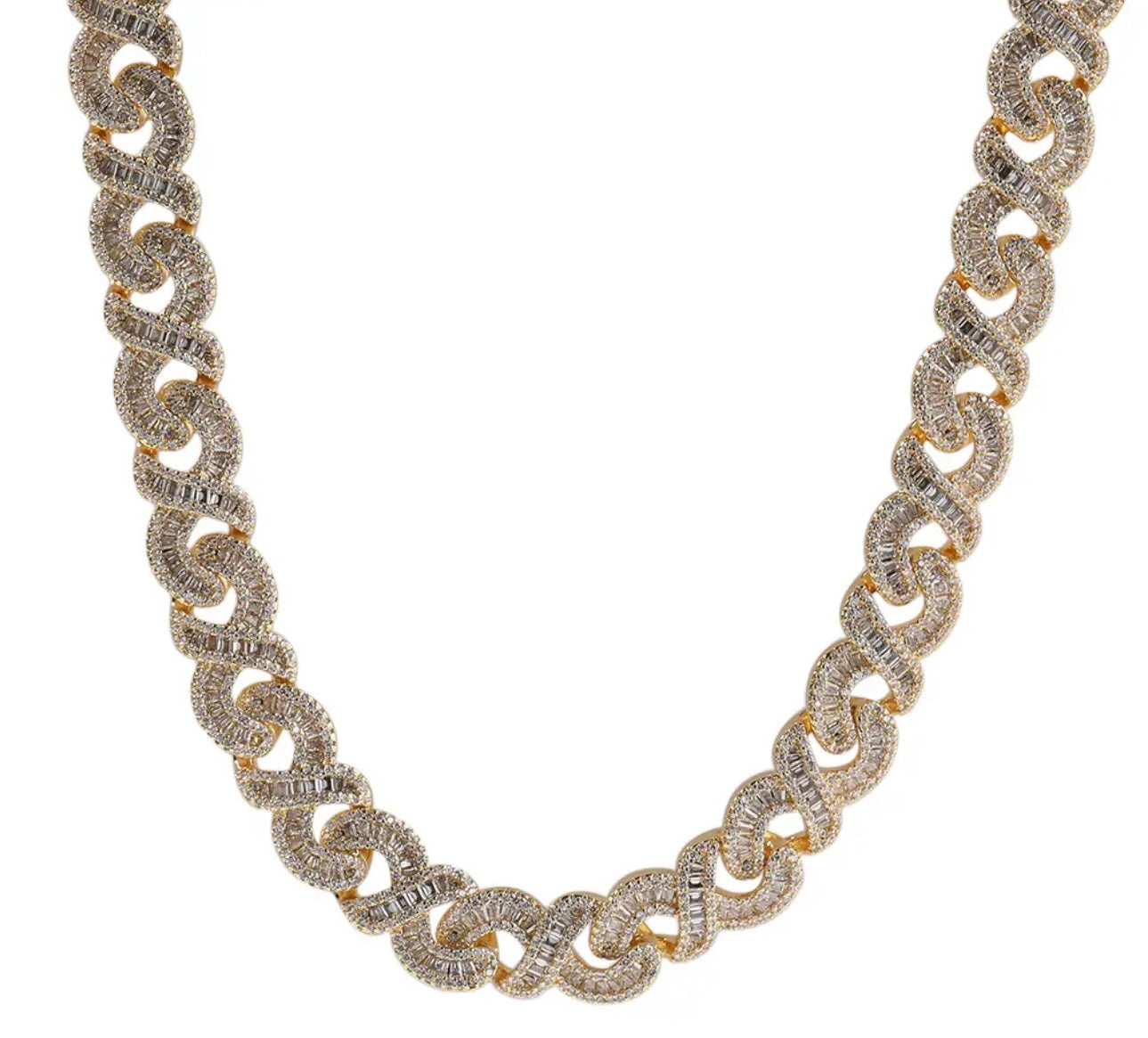 LUXXX 2.0- 12 mm Infinity link chain