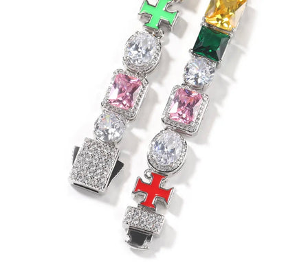GEMSTONE BRACELET - 10 mm Mixed stone bracelet
