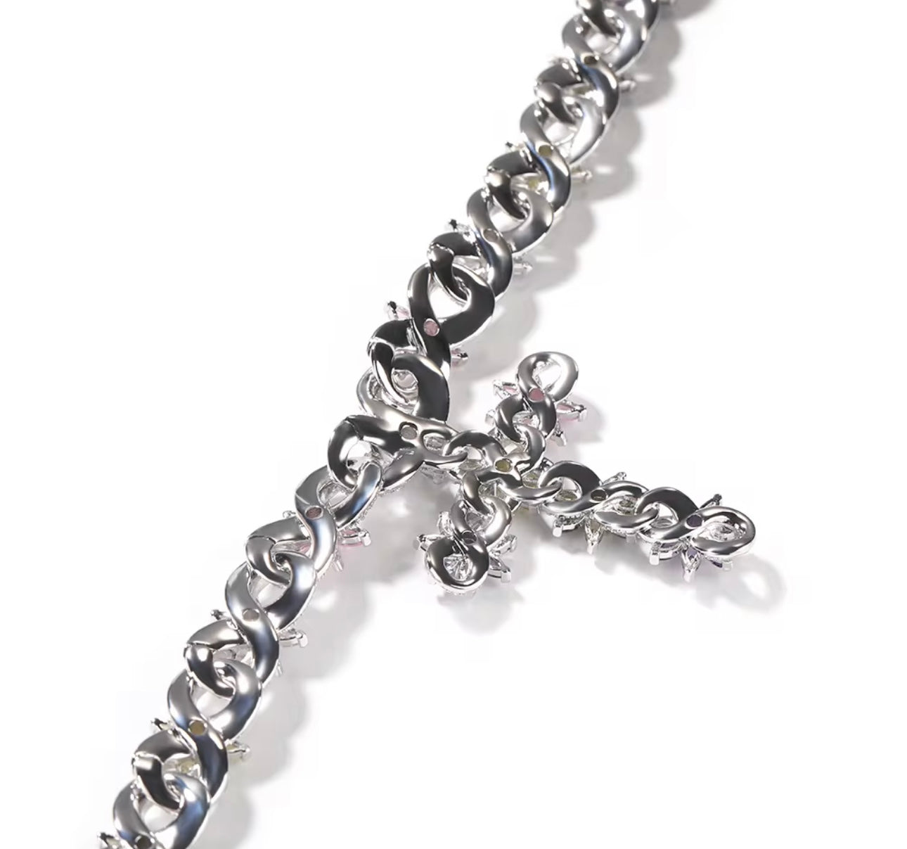 FLOWER POWER- 15 mm Infinty link flower chain