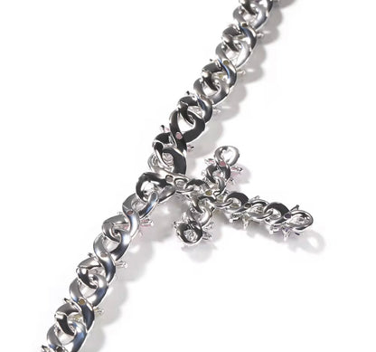 FLOWER POWER- 15 mm Infinty link flower chain