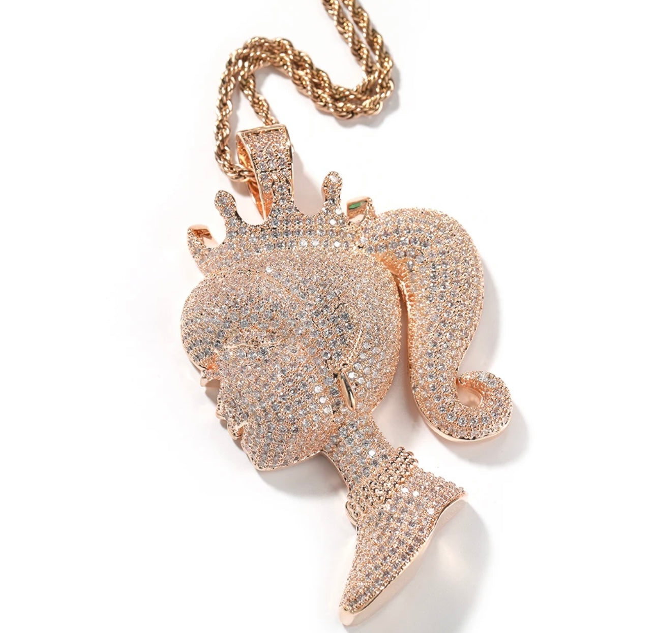 MINAJ- 8.3 cm 3D Barb pendant