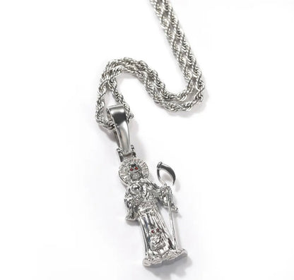 MUERTE- 5.2 cm Santa Muerte Pendant