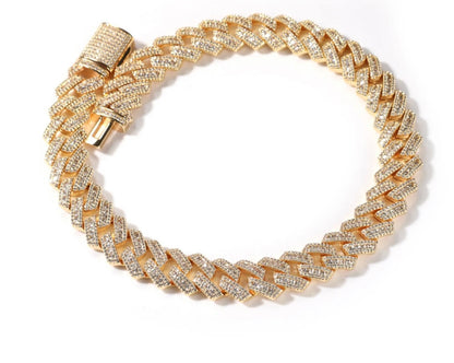 LINKS- 17 mm Baguette Cuban link