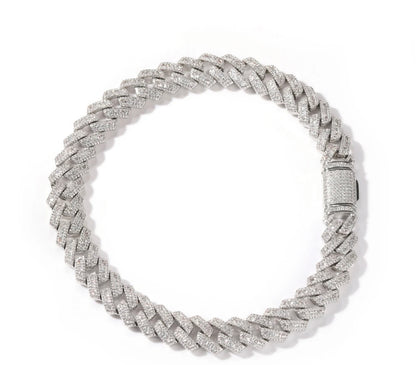 LINKS- 17 mm Baguette Cuban link