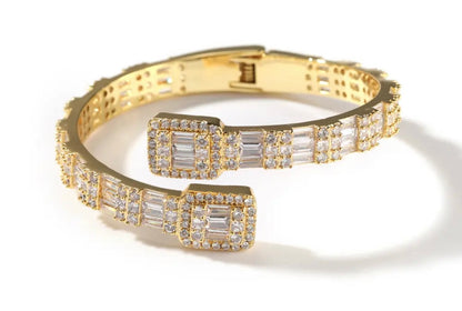 D SQUARED- 7.1 mm Square bangle bracelet