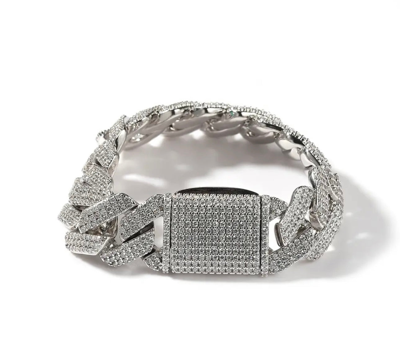 BIG LINKS BRACELET - 20 mm Cuban link bracelet