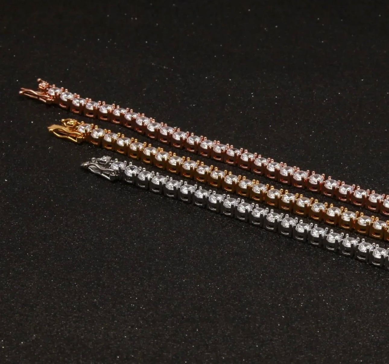 NECK CANDY- 3 mm- 5 mm Unisex tennis chain