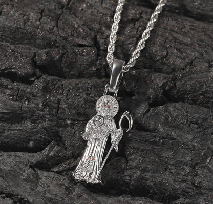 MUERTE- 5.2 cm Santa Muerte Pendant