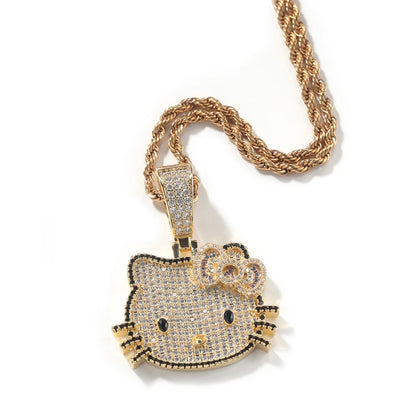 MINI ICY KITTY- 4.6 cm Mini Hello Kitty pendant