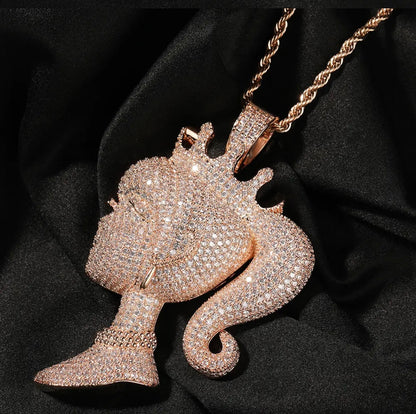 MINAJ- 8.3 cm 3D Barb pendant