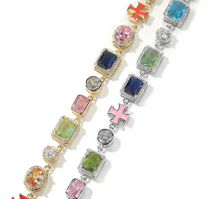 ADAMITE - Mixed stone necklace