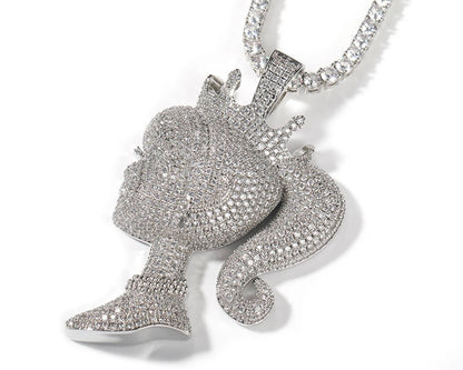 MINAJ- 8.3 cm 3D Barb pendant