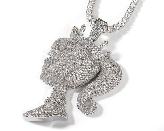 MINAJ- 8.3 cm 3D Barb pendant