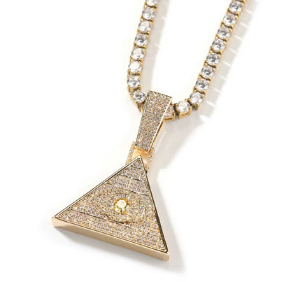 PYRAMID- 4.7 cm pyramid pendant
