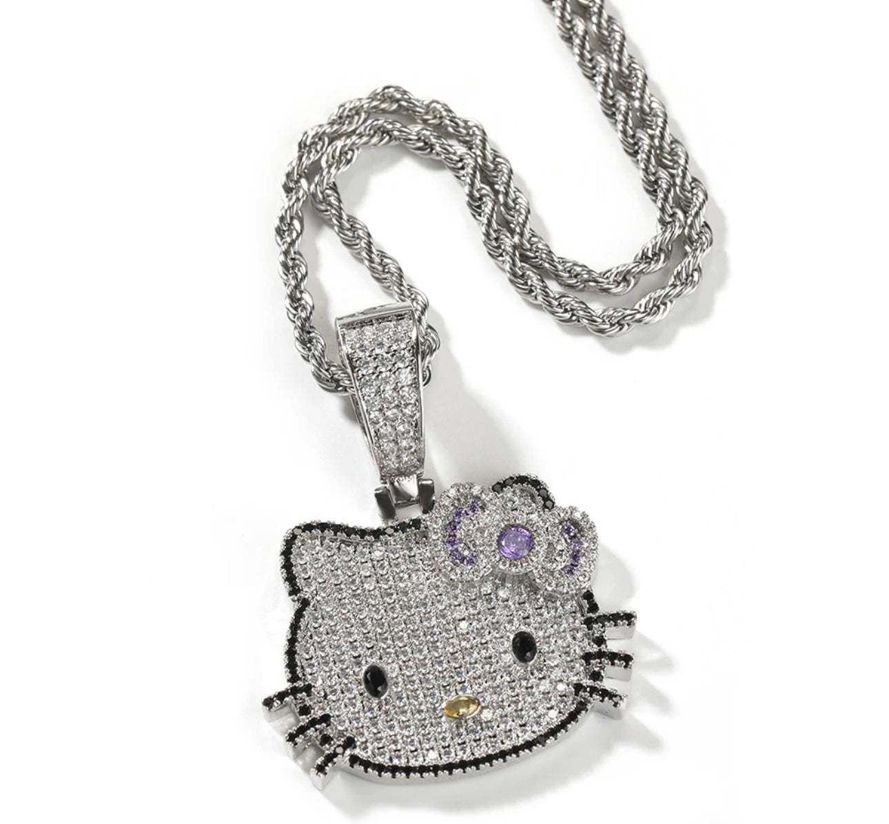 MINI ICY KITTY- 4.6 cm Mini Hello Kitty pendant