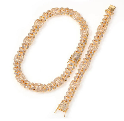 FIGARO- 14 mm Figaro Cuban link chain