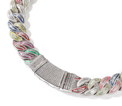 RIZZ- 20 mm Glow-in-the-dark  Cuban Link