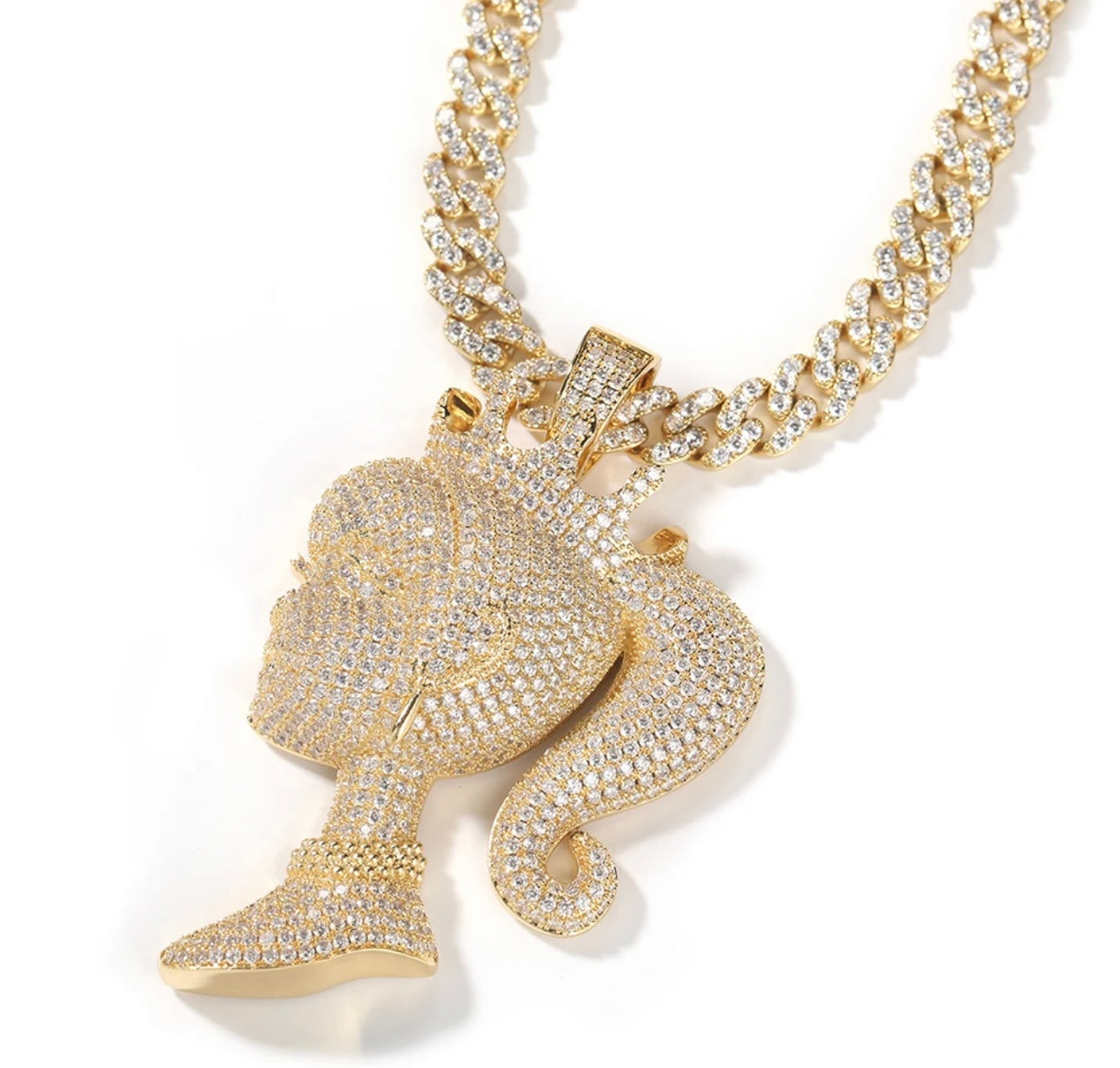 MINAJ- 8.3 cm 3D Barb pendant