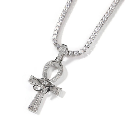 HORUS - 6.2 cm Ankh pendant with eye of Horus