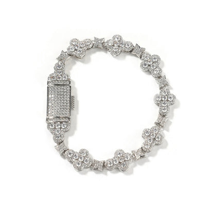 CROSS LINK - 10 mm cross link bracelet