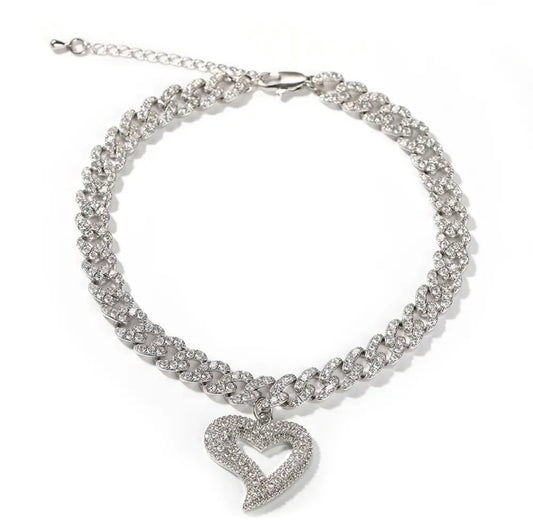 MIAMI MAMI- 9 mm Cuban link anklet