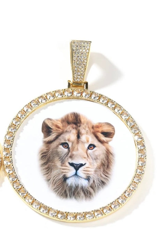 PICTURE ME ROLLIN 3.0- 9.3 cm Round frame photo pendant
