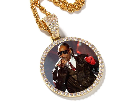 PICTURE ME ROLLIN 2.0- 6.2 cm Round frame photo pendant
