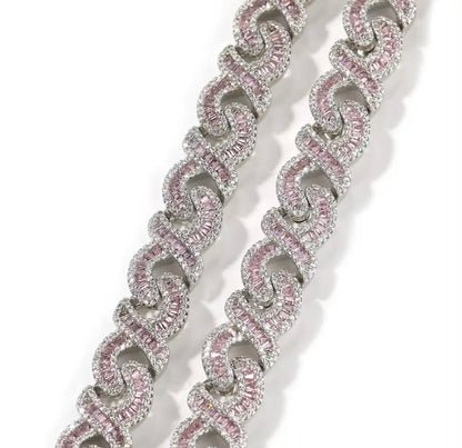LOOT BRACELET - 12 mm Infinity link Cuban bracelet