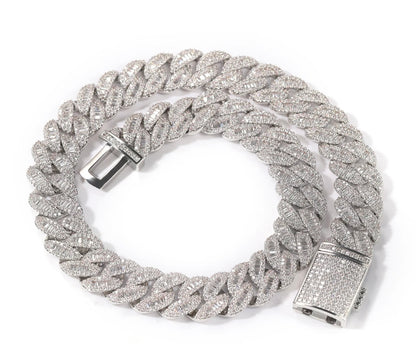 CUBANO- 16 mm Baguette Cuban link