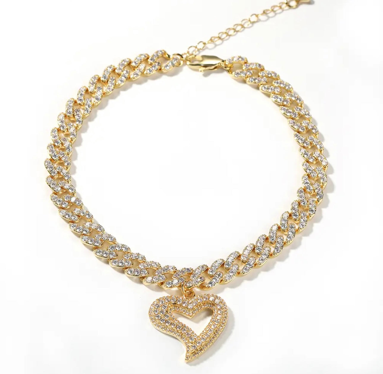 MIAMI MAMI- 9 mm Cuban link anklet