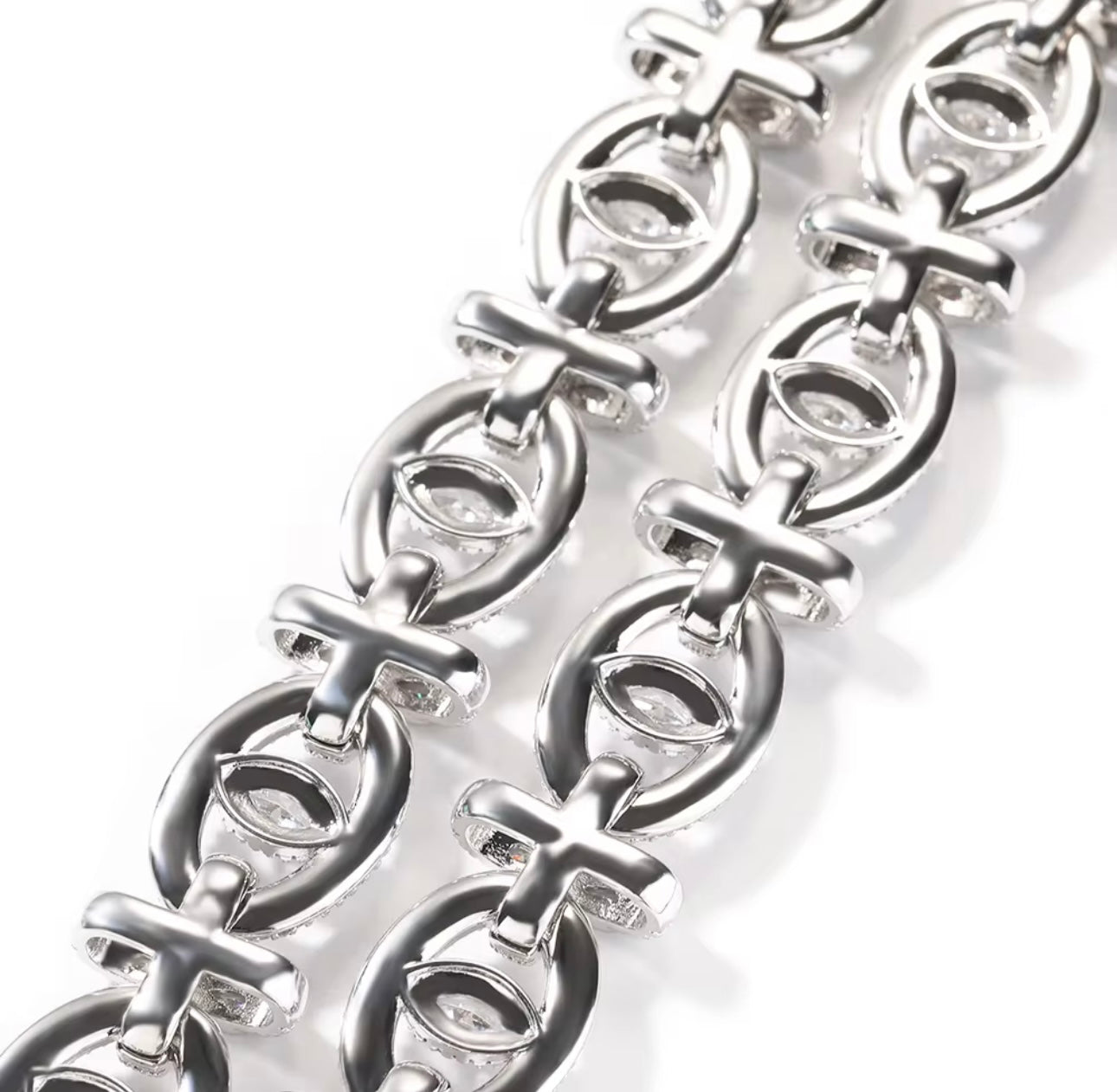 FLOWER LINK - 18 mm Flower link eye chain