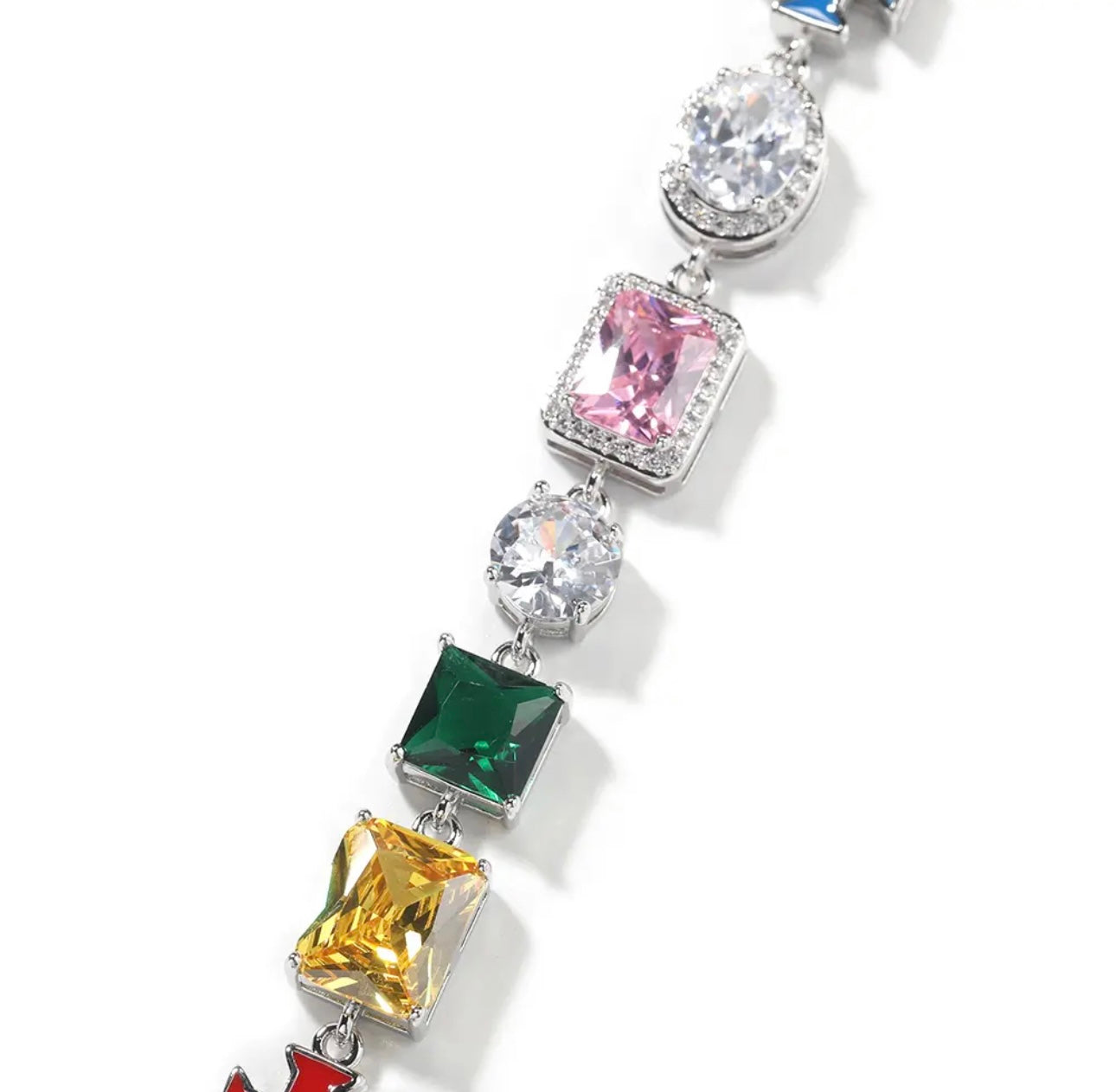 GEMSTONE BRACELET - 10 mm Mixed stone bracelet