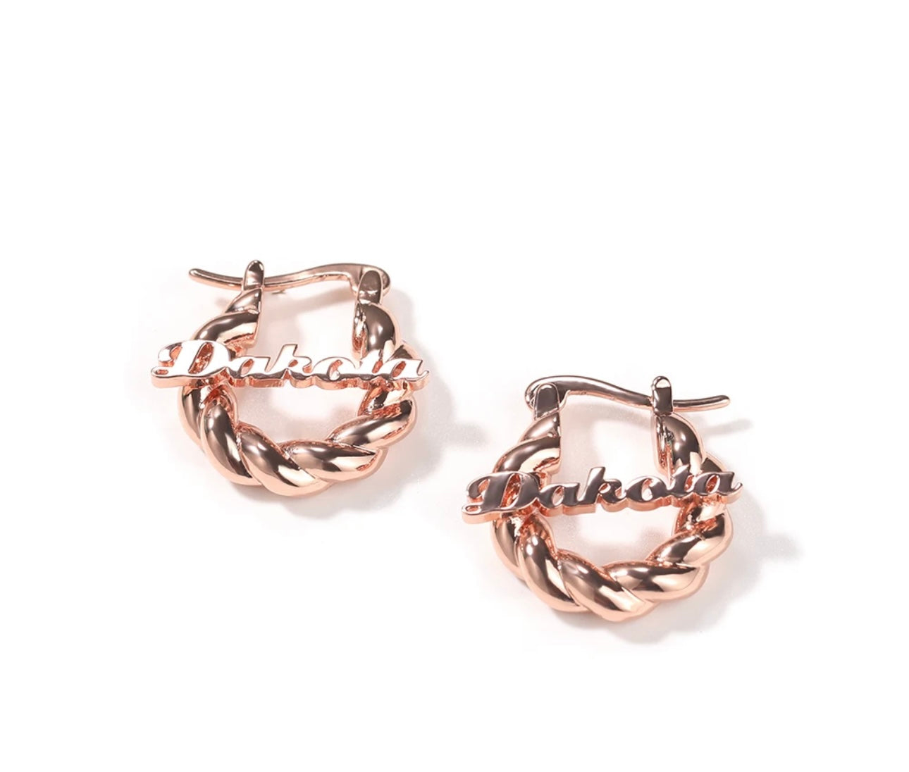MINI BAMB - 18 mm Mini twist hoop earrings
