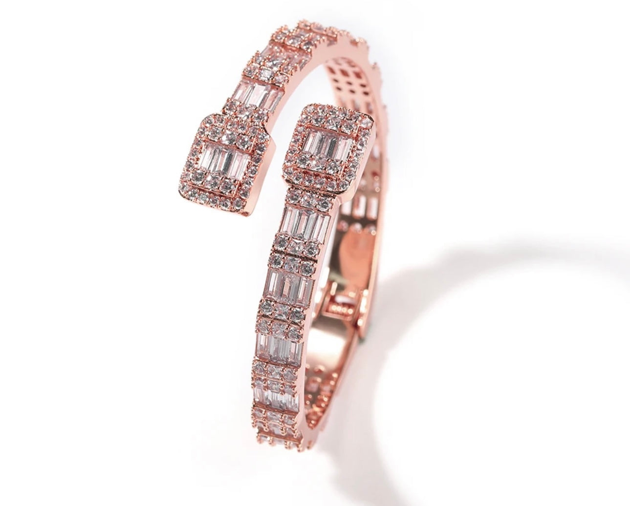 D SQUARED- 7.1 mm Square bangle bracelet