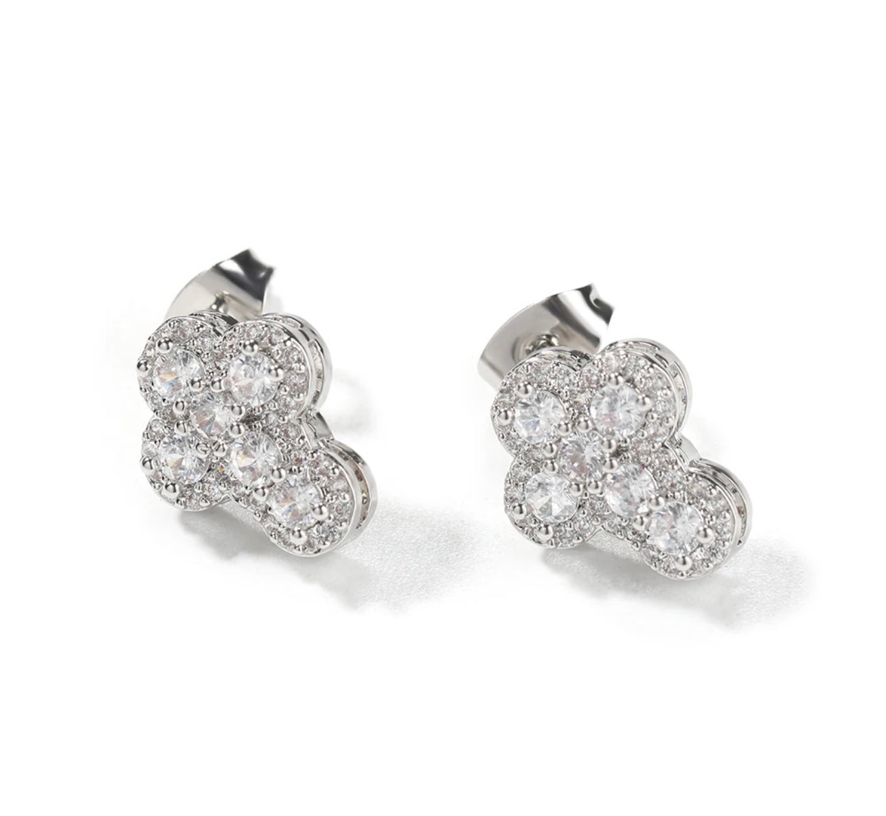 CROSSES- Mini cross stud earrings