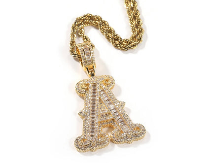 SMALLS- 4.8 cm Mini single letter pendant