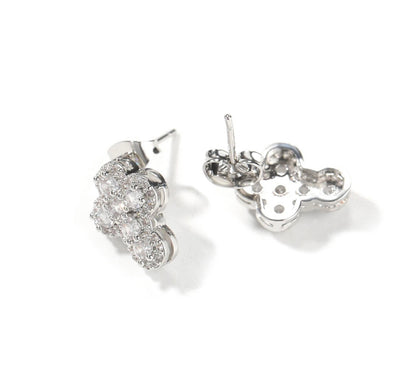 CROSSES- Mini cross stud earrings