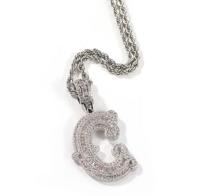 SMALLS- 4.8 cm Mini single letter pendant